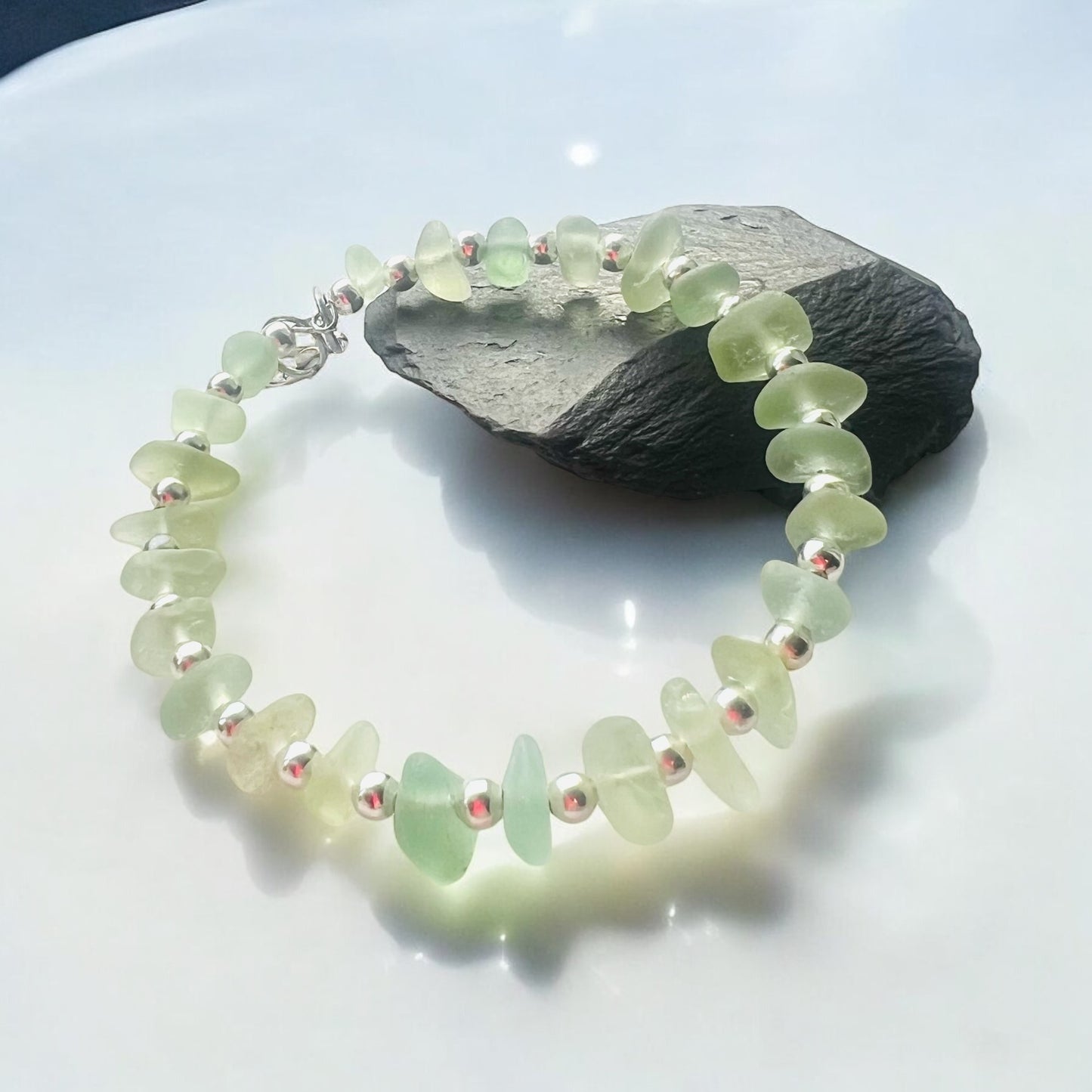 Seaham Sea Glass  Full Circle Bracelet