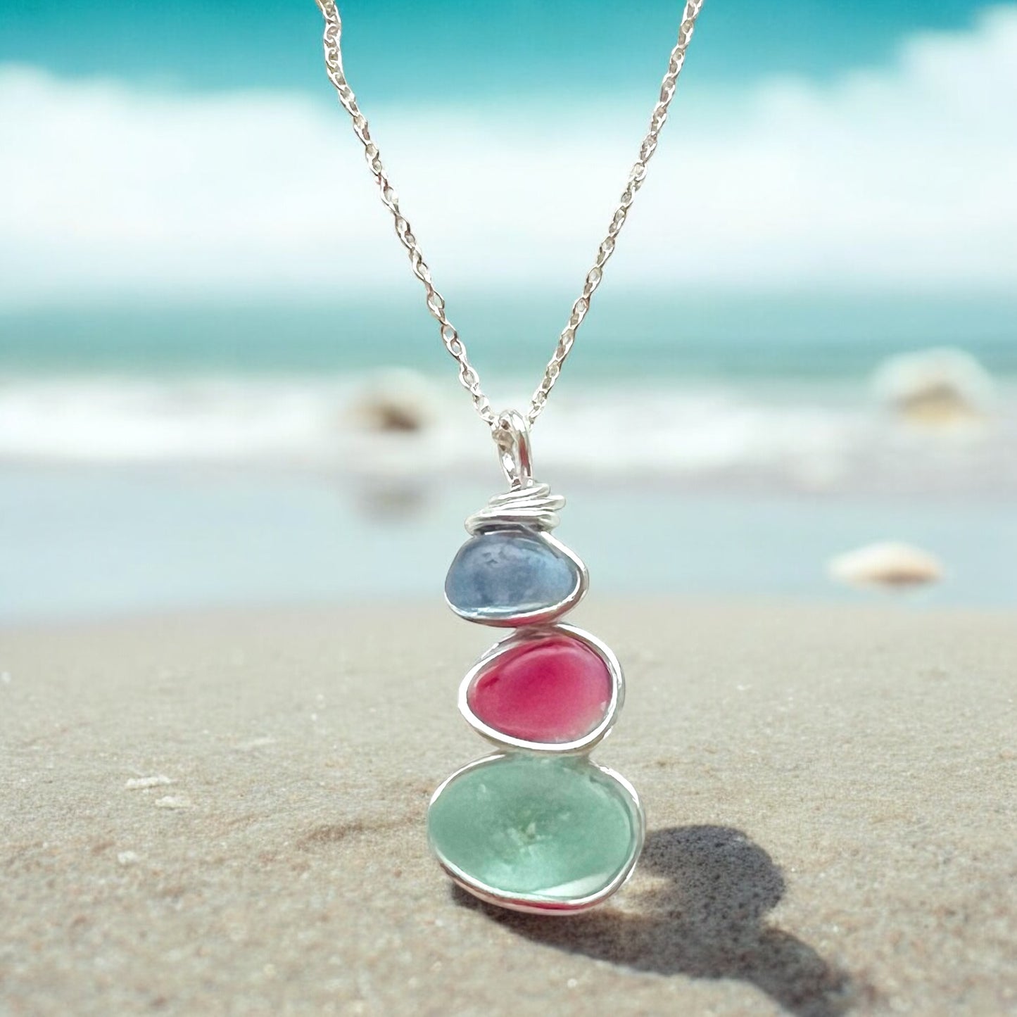 Seaham Sea Glass Pendant