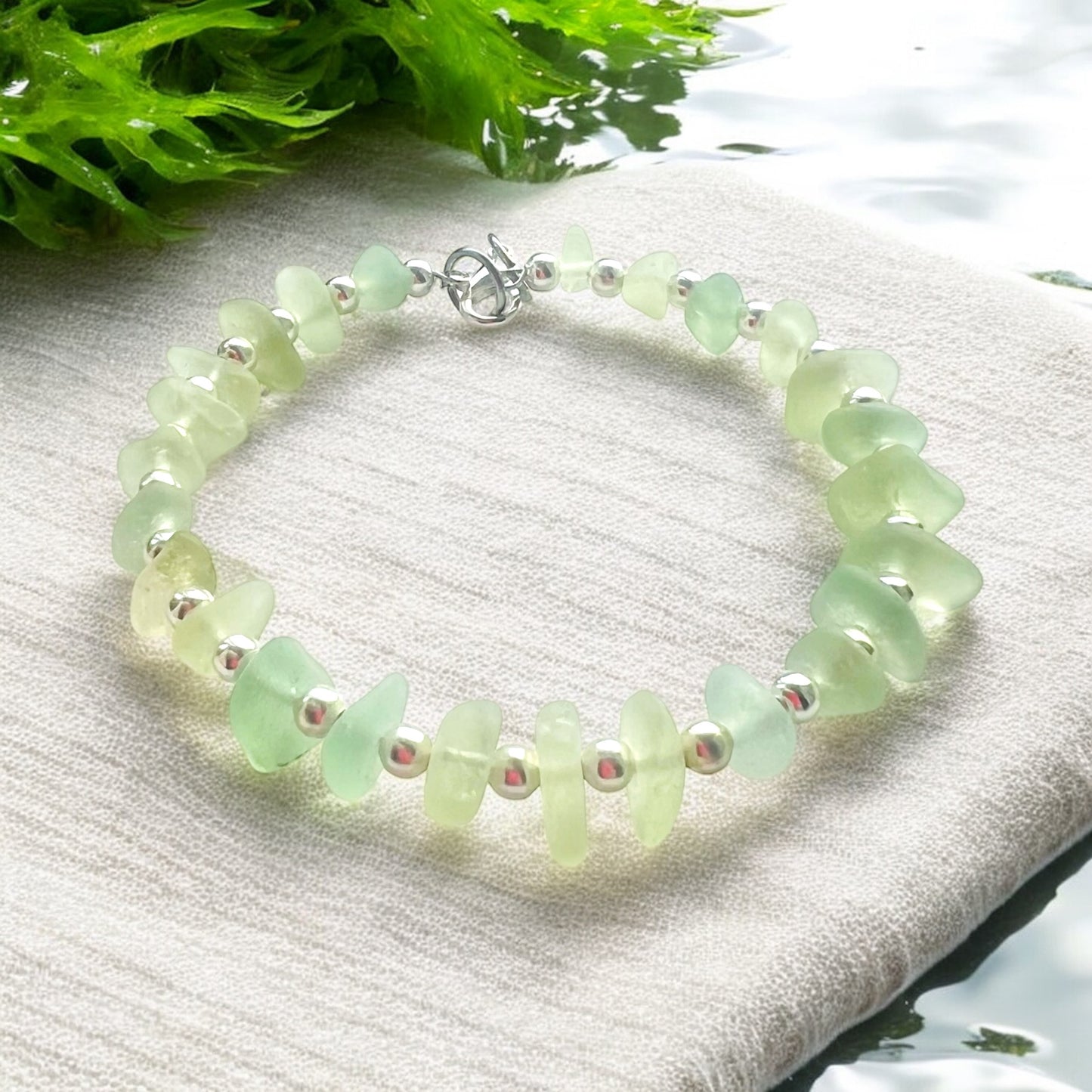 Seaham Sea Glass  Full Circle Bracelet