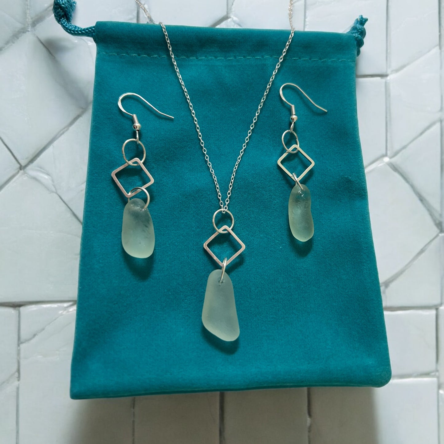 Sea Glass Jewellery Frame Set