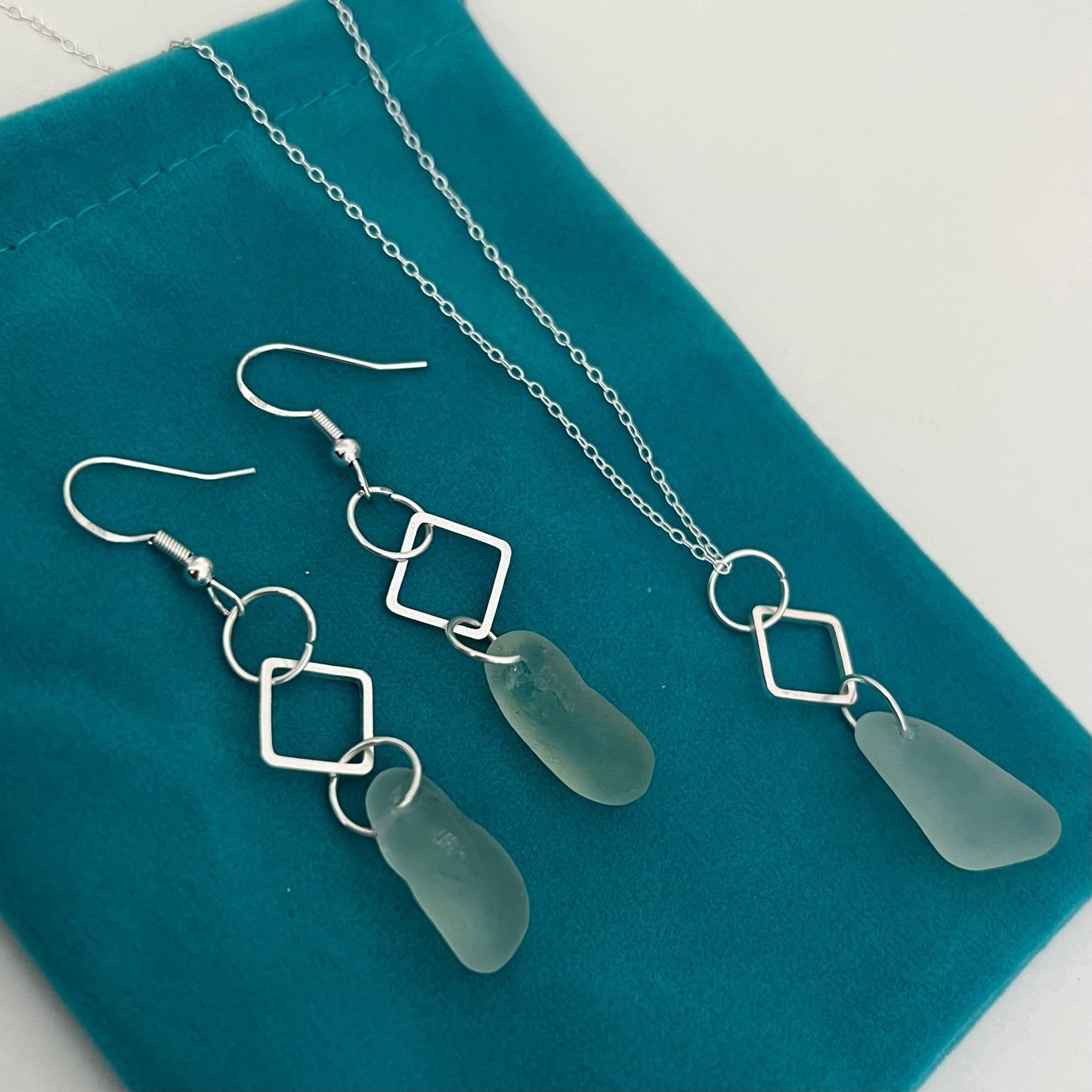 Sea Glass Jewellery Frame Set