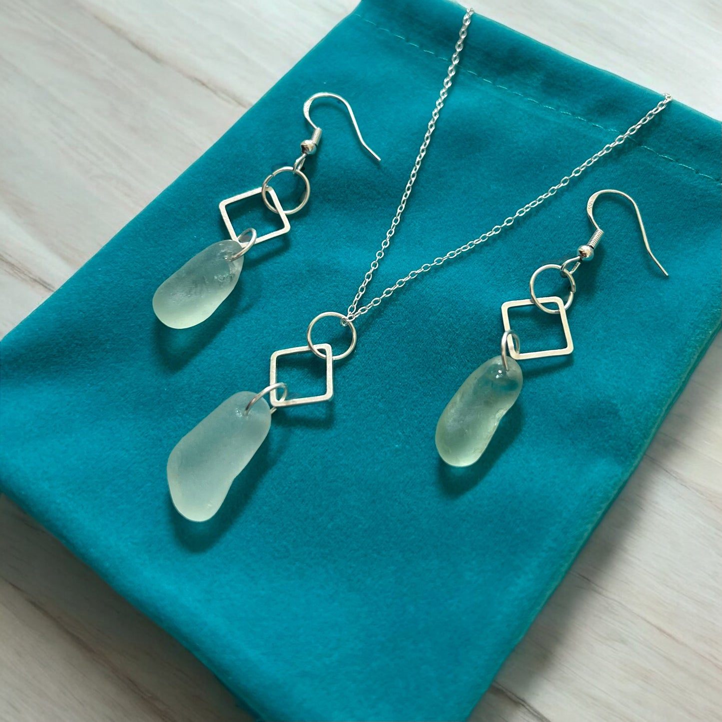 Sea Glass Jewellery Frame Set