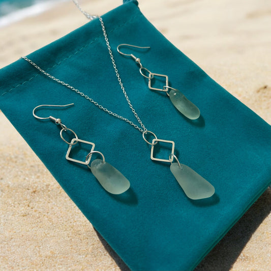 Sea Glass Jewellery Frame Set