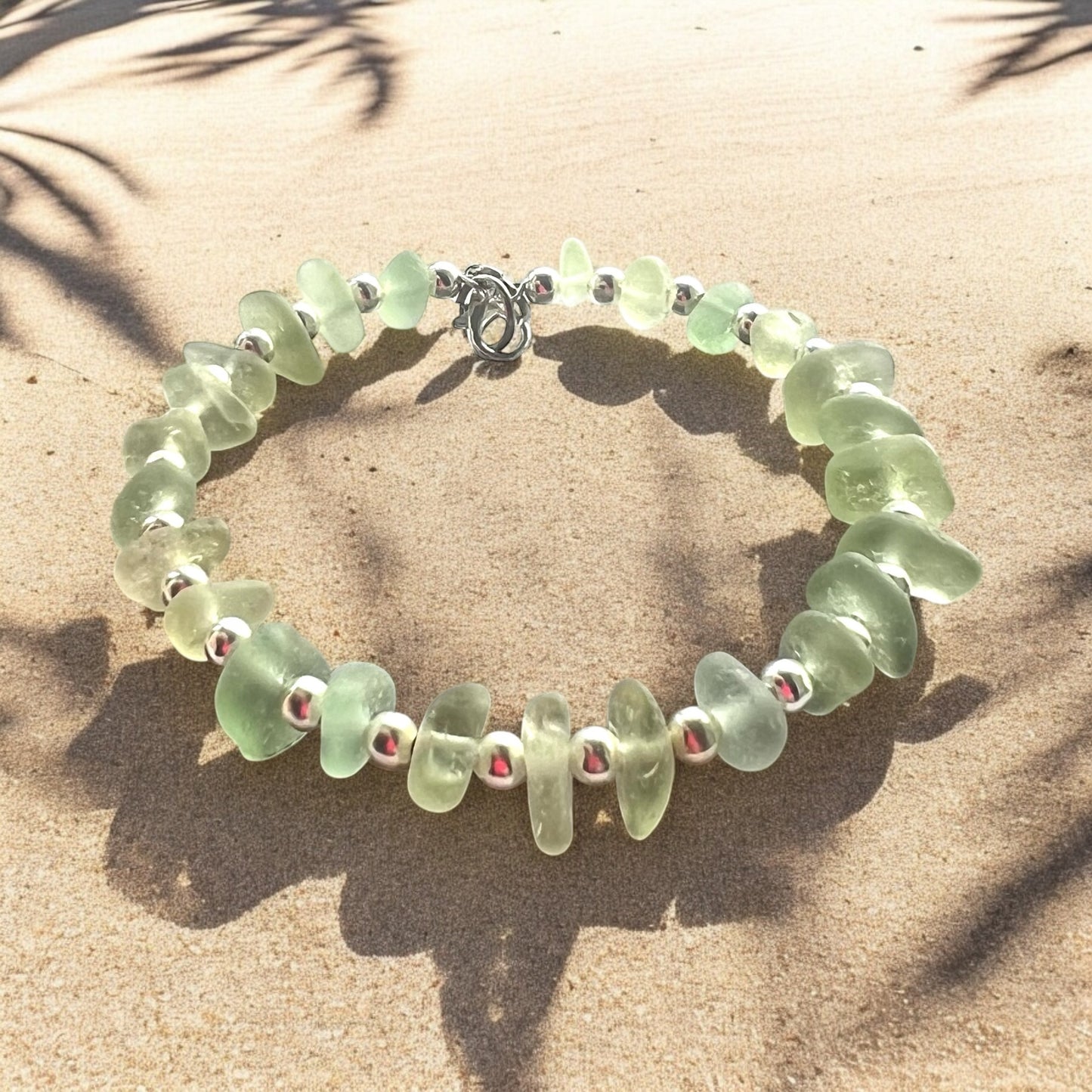 Seaham Sea Glass  Full Circle Bracelet