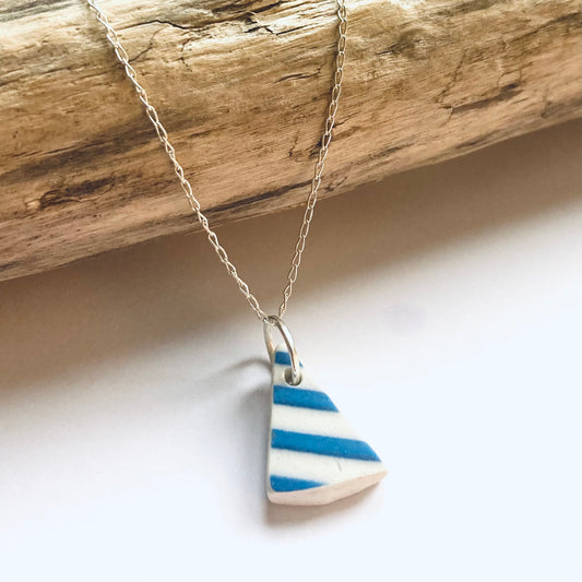 Scottish Sea Pottery Pendant from Ayrshire